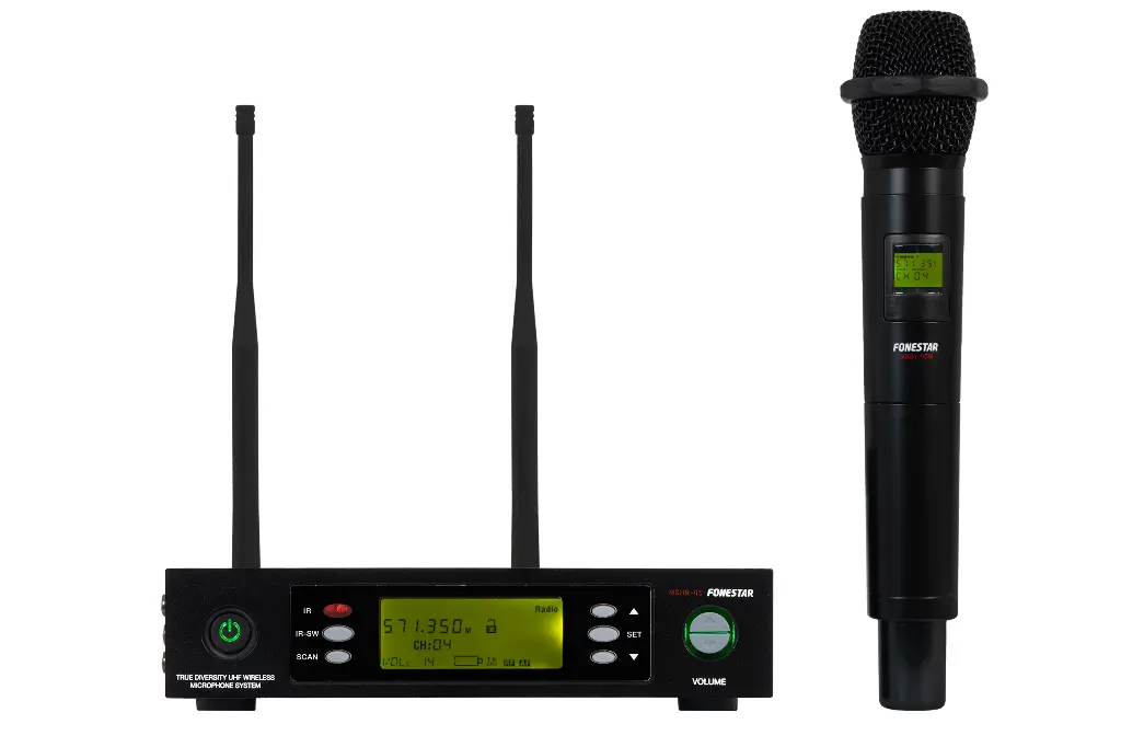 Système Microphone sans fil à main UHF